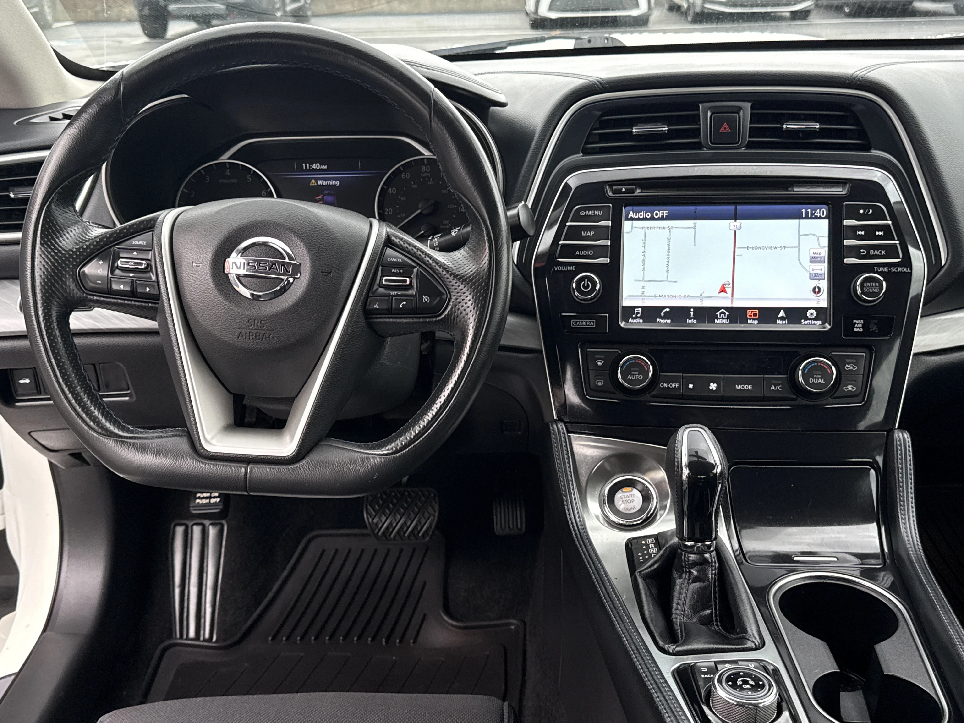 Used 2018 Pearl White Nissan S image 7