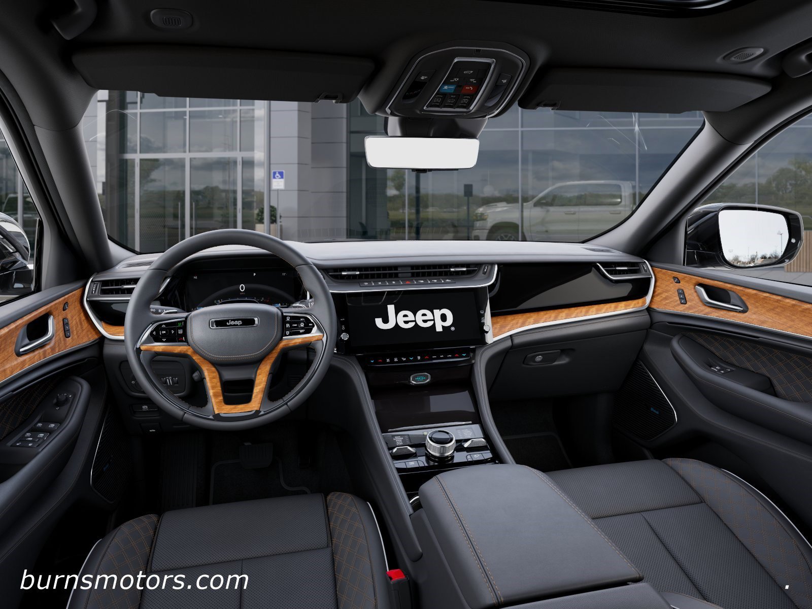 New 2026 Diamond Black Crystal Pearl-Coat Exterior Paint Jeep Summit image 14