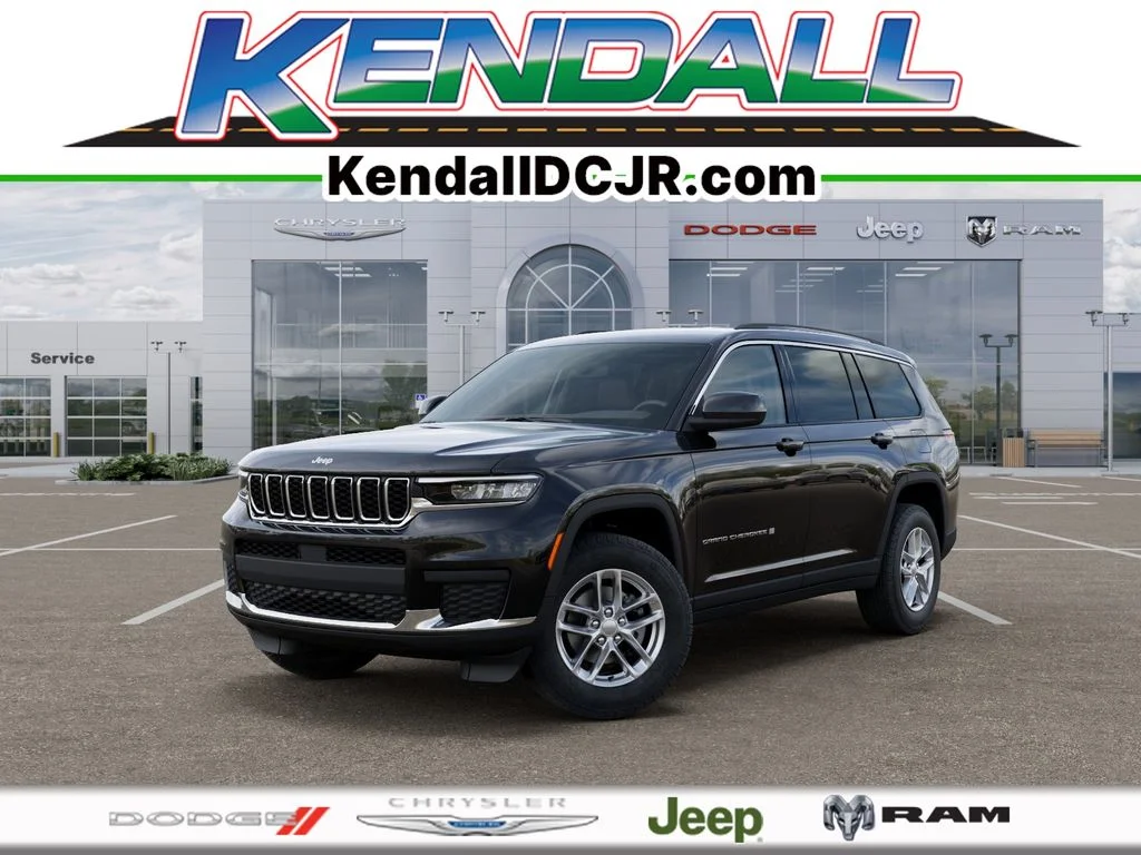 New 2026 Diamond Black Crystal Pearlcoat Jeep Laredo image 1