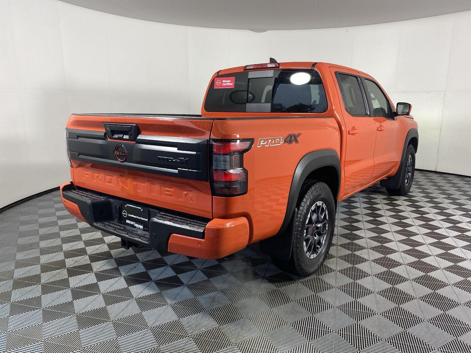 Certified Used 2025 Afterburn Orange Nissan PRO-4X image 7