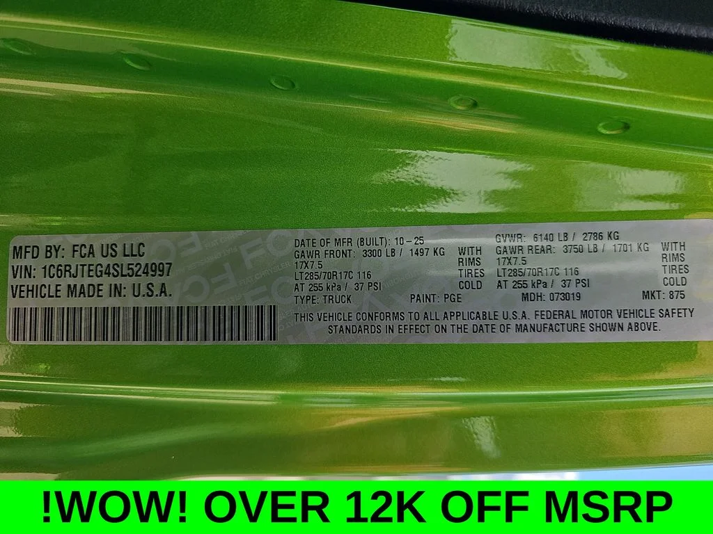 New 2025 Mojito Exterior Paint Jeep Mojave image 41