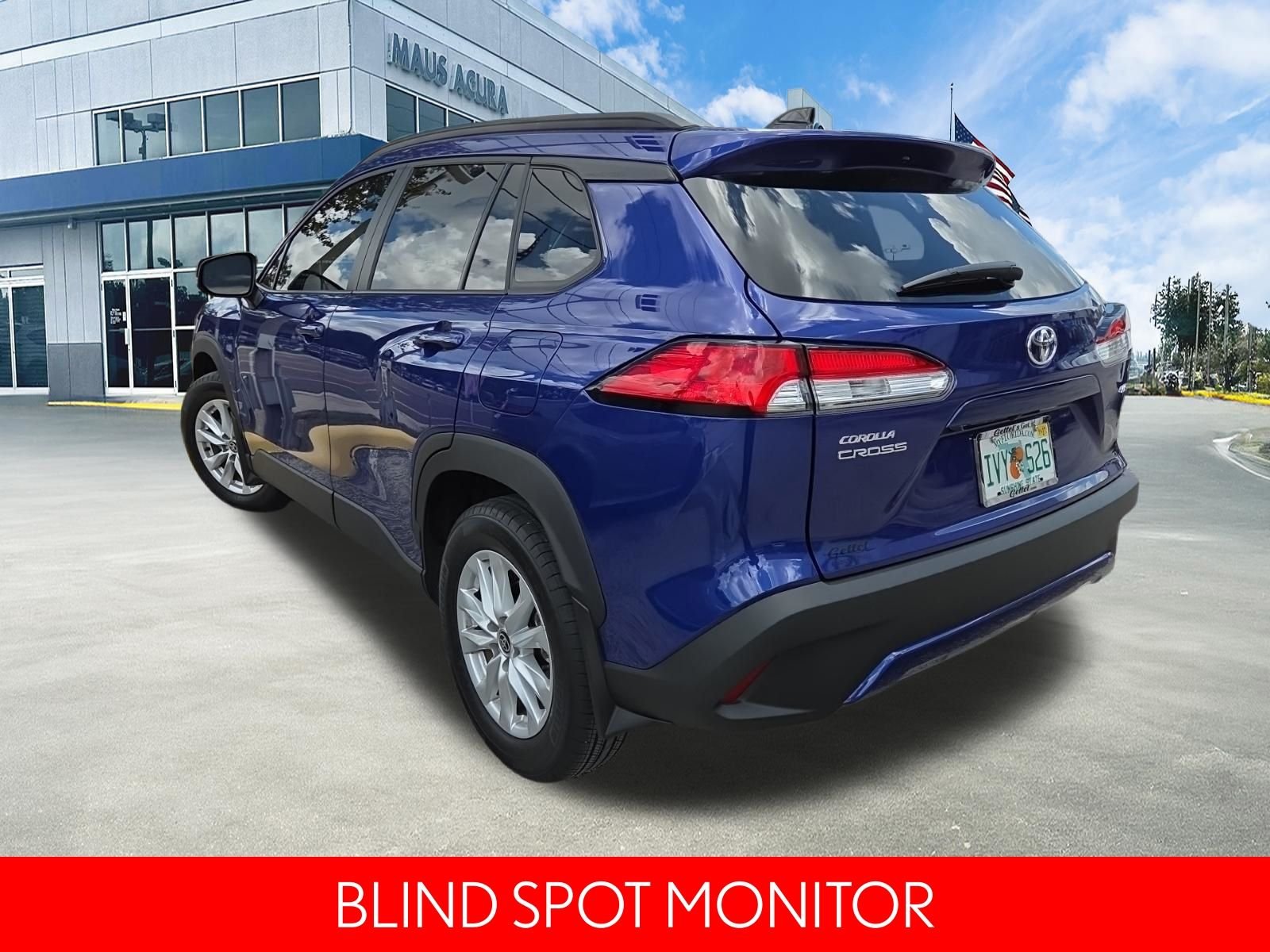 Used 2025 Blue Toyota LE image 10