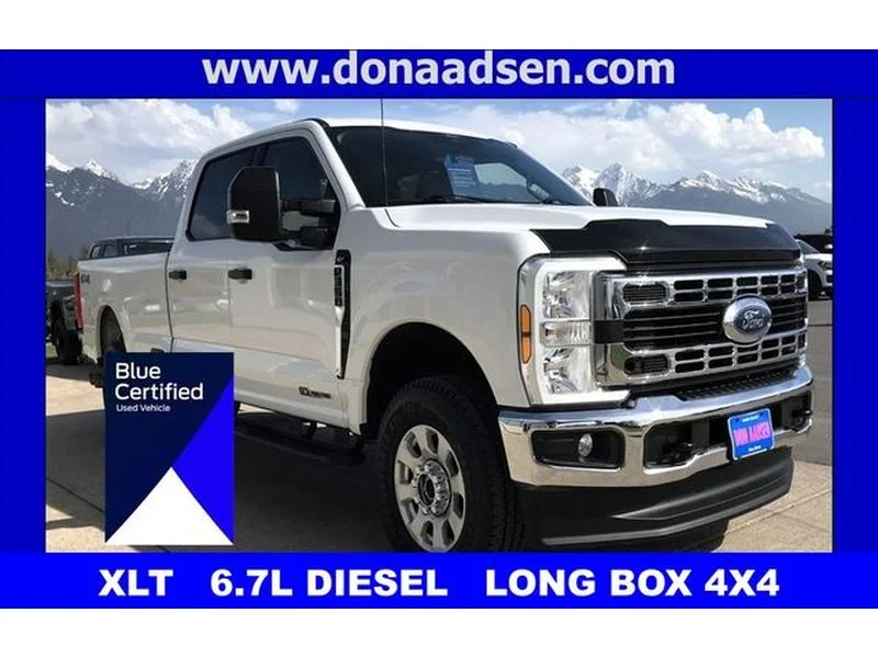 Certified Used 2024 Oxford White Ford XLT image 1