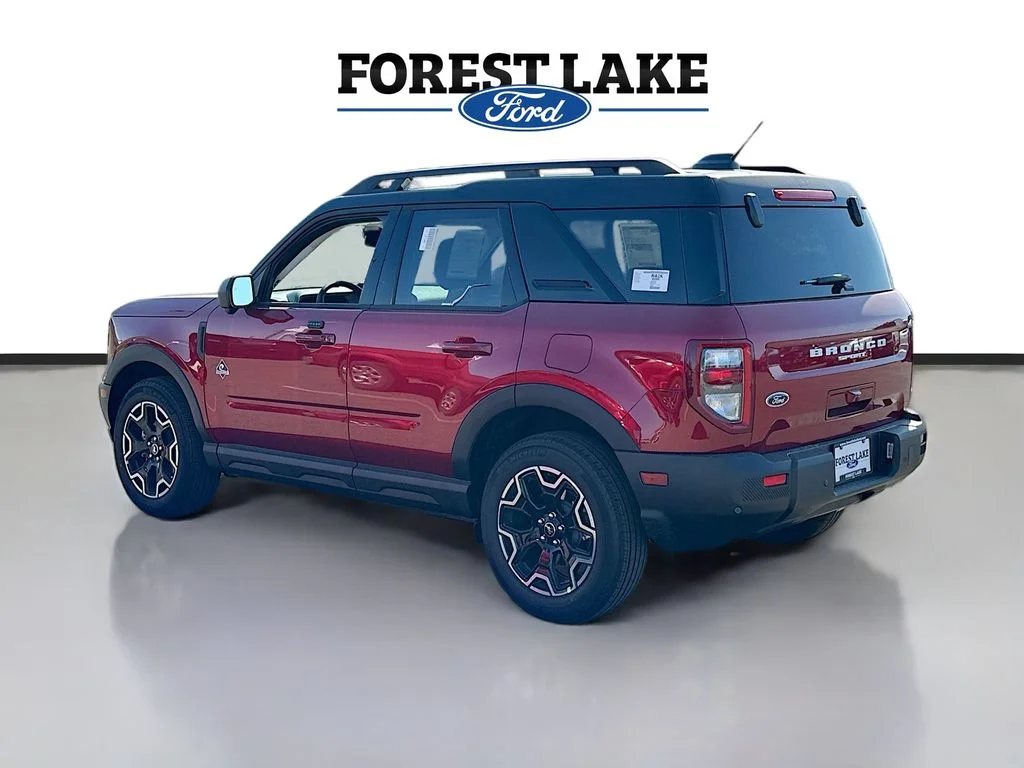 New 2025 Ruby Red Metallic Tinted Clearcoat Ford Outer Banks® image 5