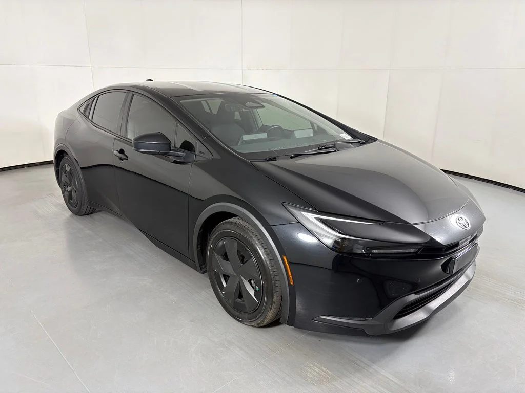 Used 2023 Black Toyota LE image 2