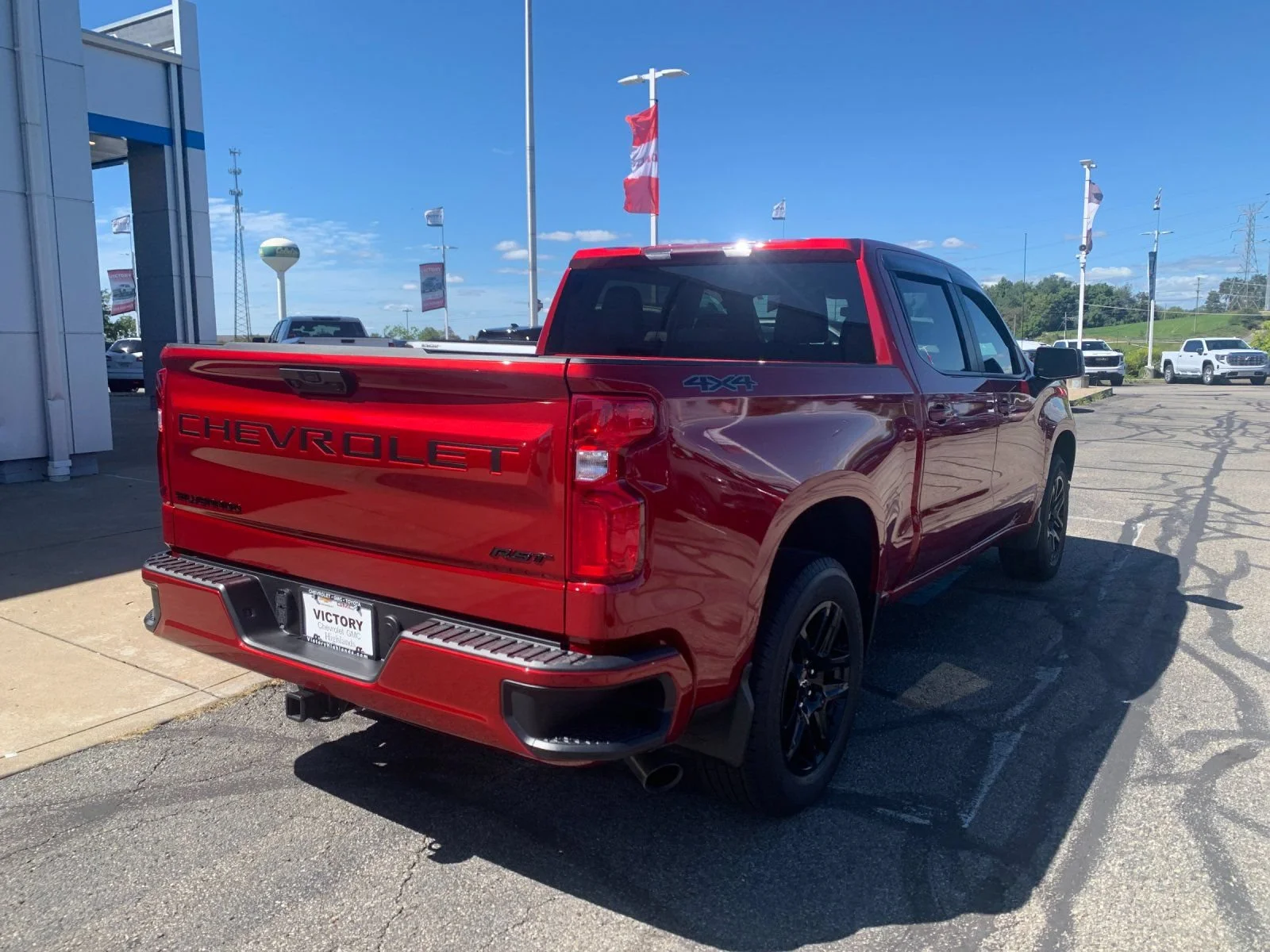 Used 2025 Radiant Red Tintcoat Chevrolet RST image 3
