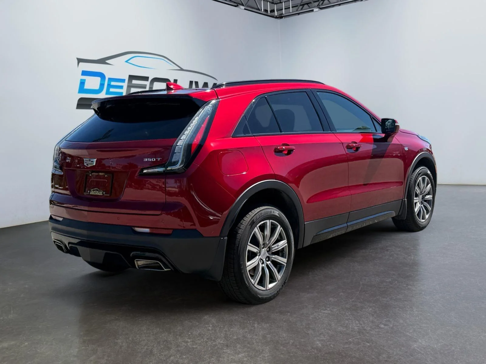 Used 2023 Radiant Red Tintcoat Cadillac AWD Sport image 3