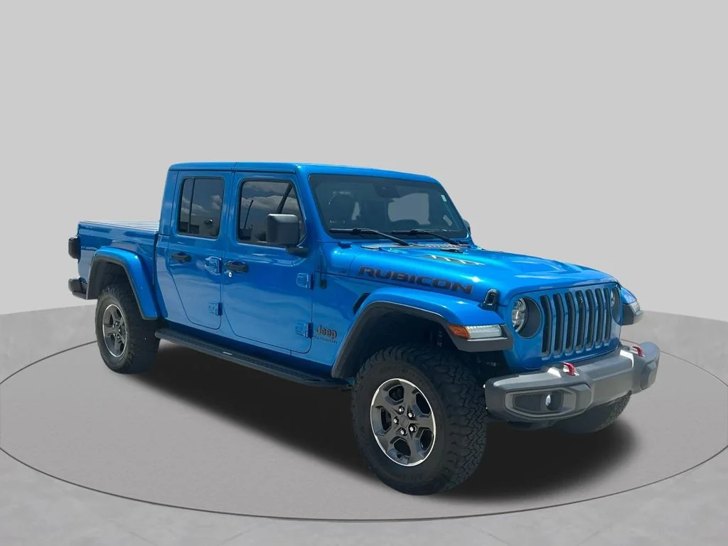 Used 2020 Blue Jeep Rubicon image 8