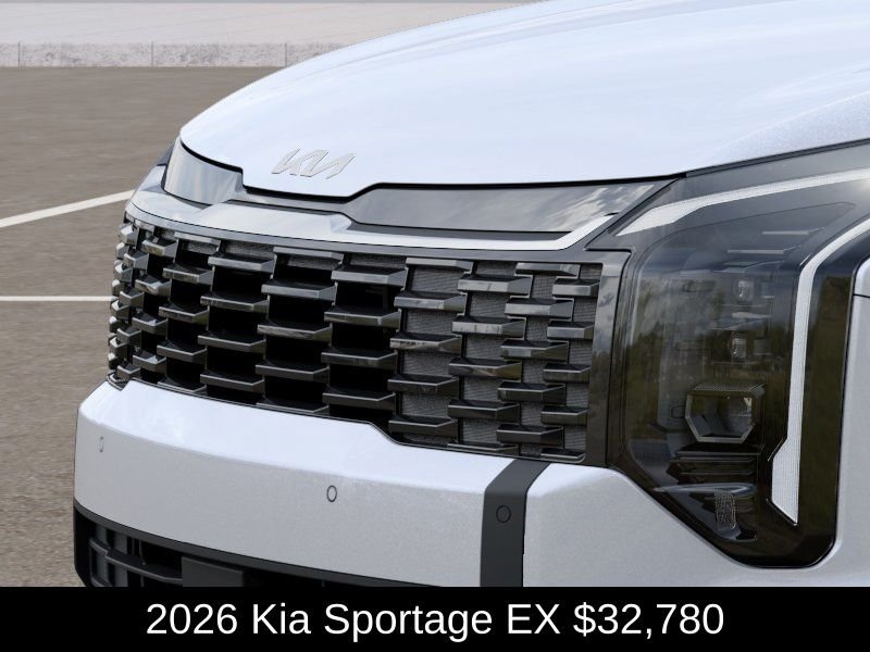 New 2026 Glacial White Pearl Kia EX image 12