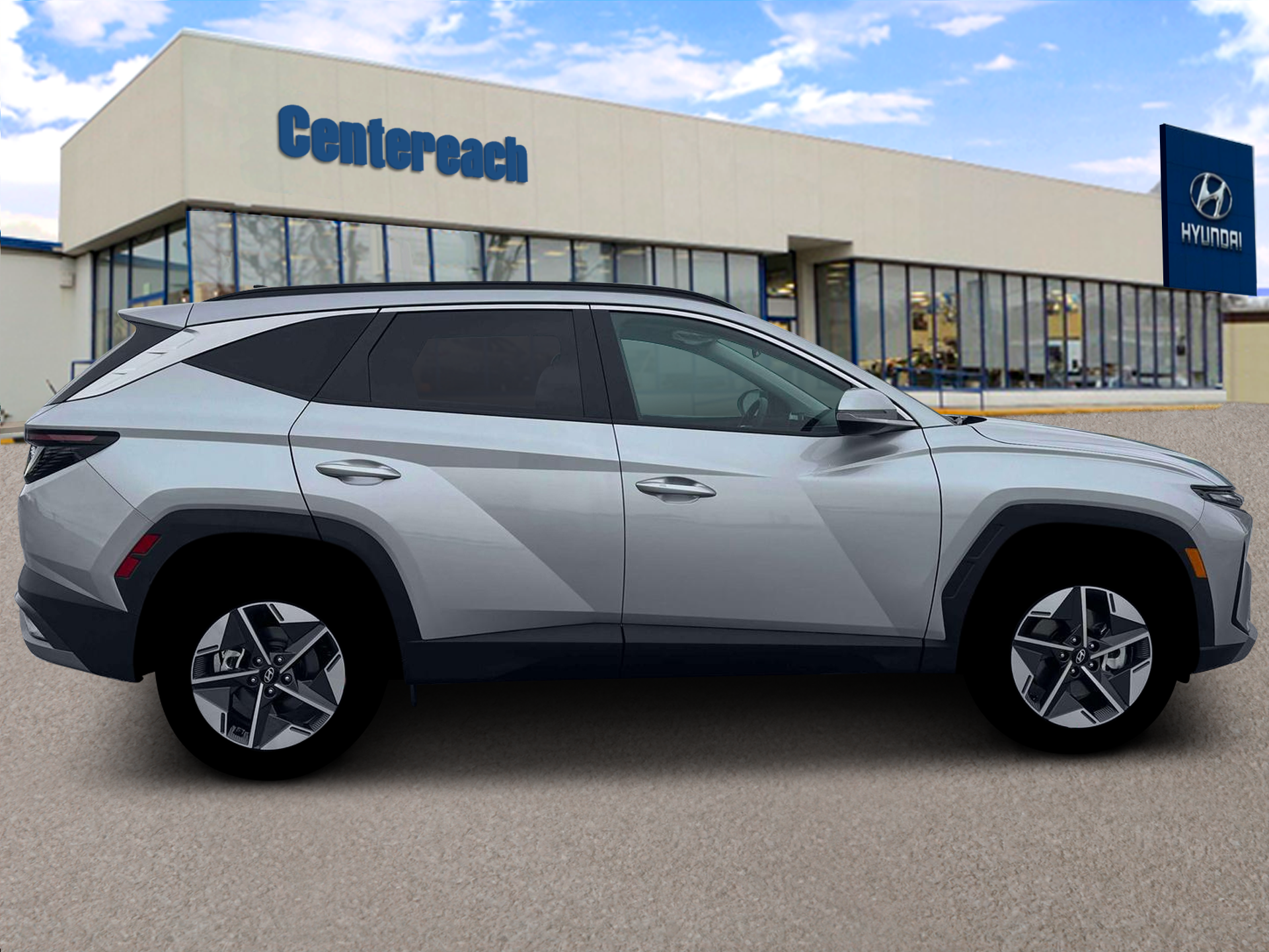 New 2026 Shimmering Silver Hyundai SEL Premium AWD image 9