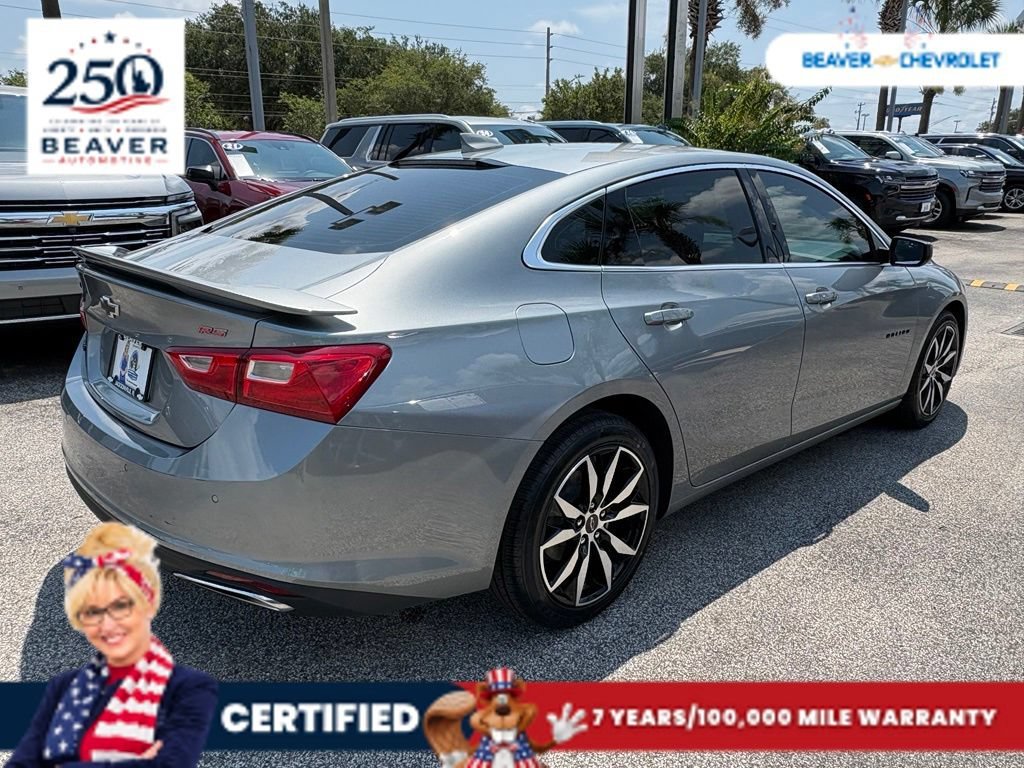 Used 2024 Sterling Gray Metallic Chevrolet RS image 7