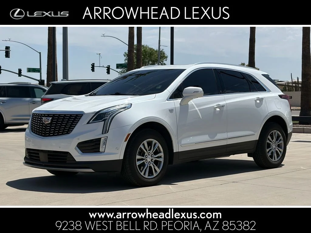 Used 2023 White Cadillac Premium Luxury image 1