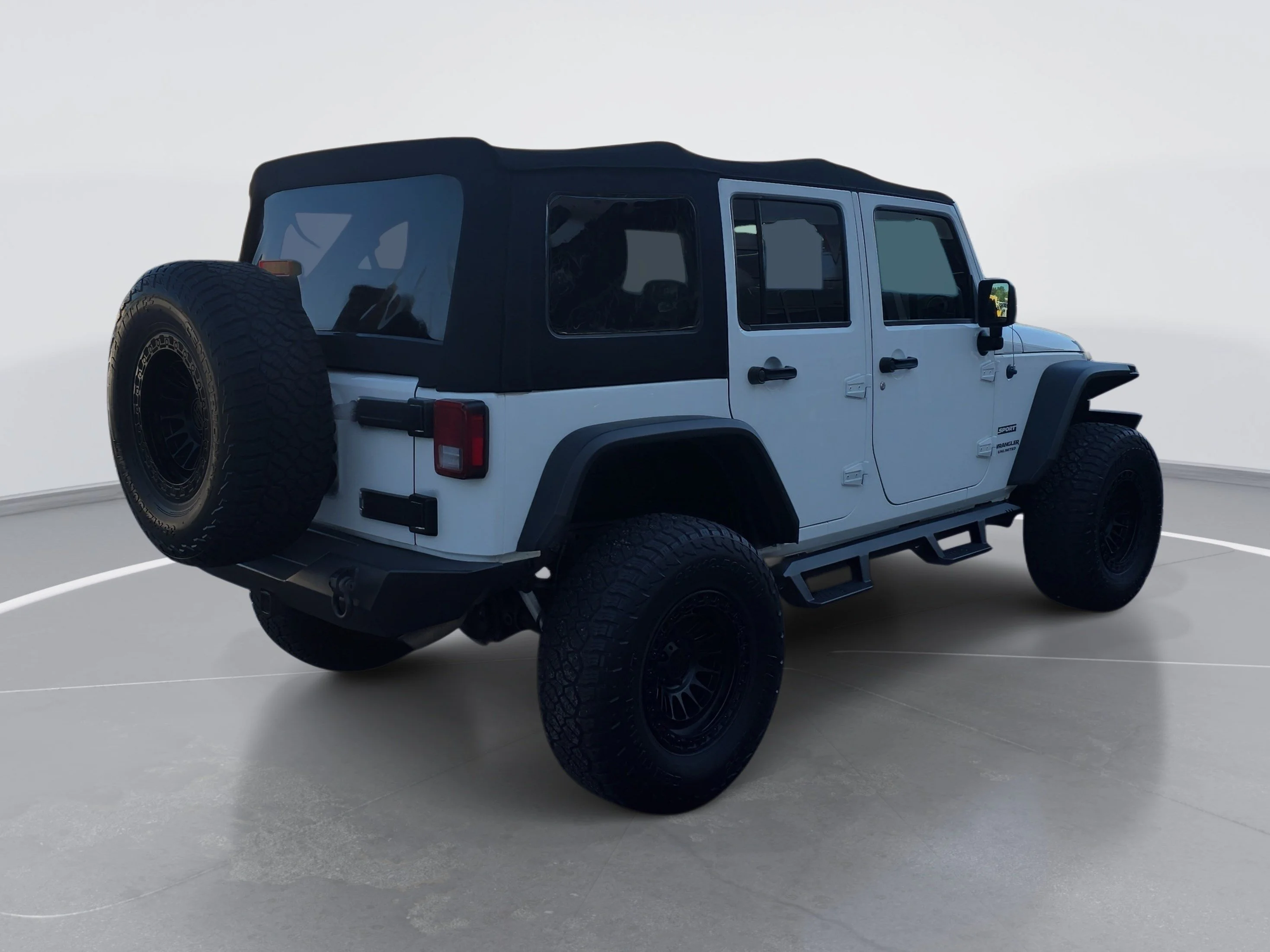 Used 2017 Bright White Clearcoat Jeep Sport image 3