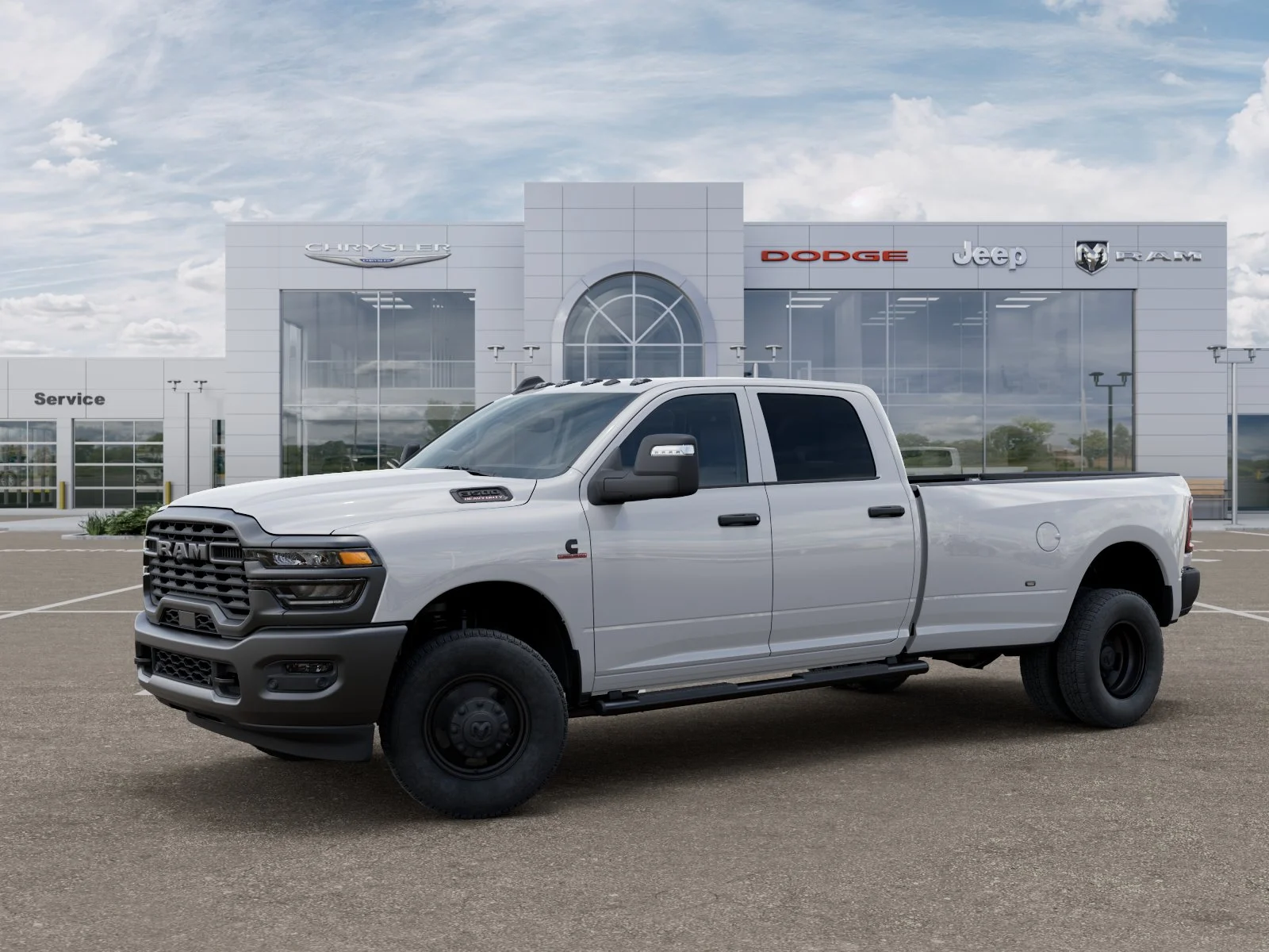 New 2026 Bright White Clear-Coat Exterior Paint RAM Tradesman image 29