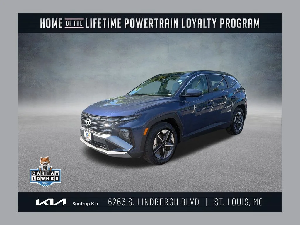 Used 2025 Blue Hyundai SEL image 1