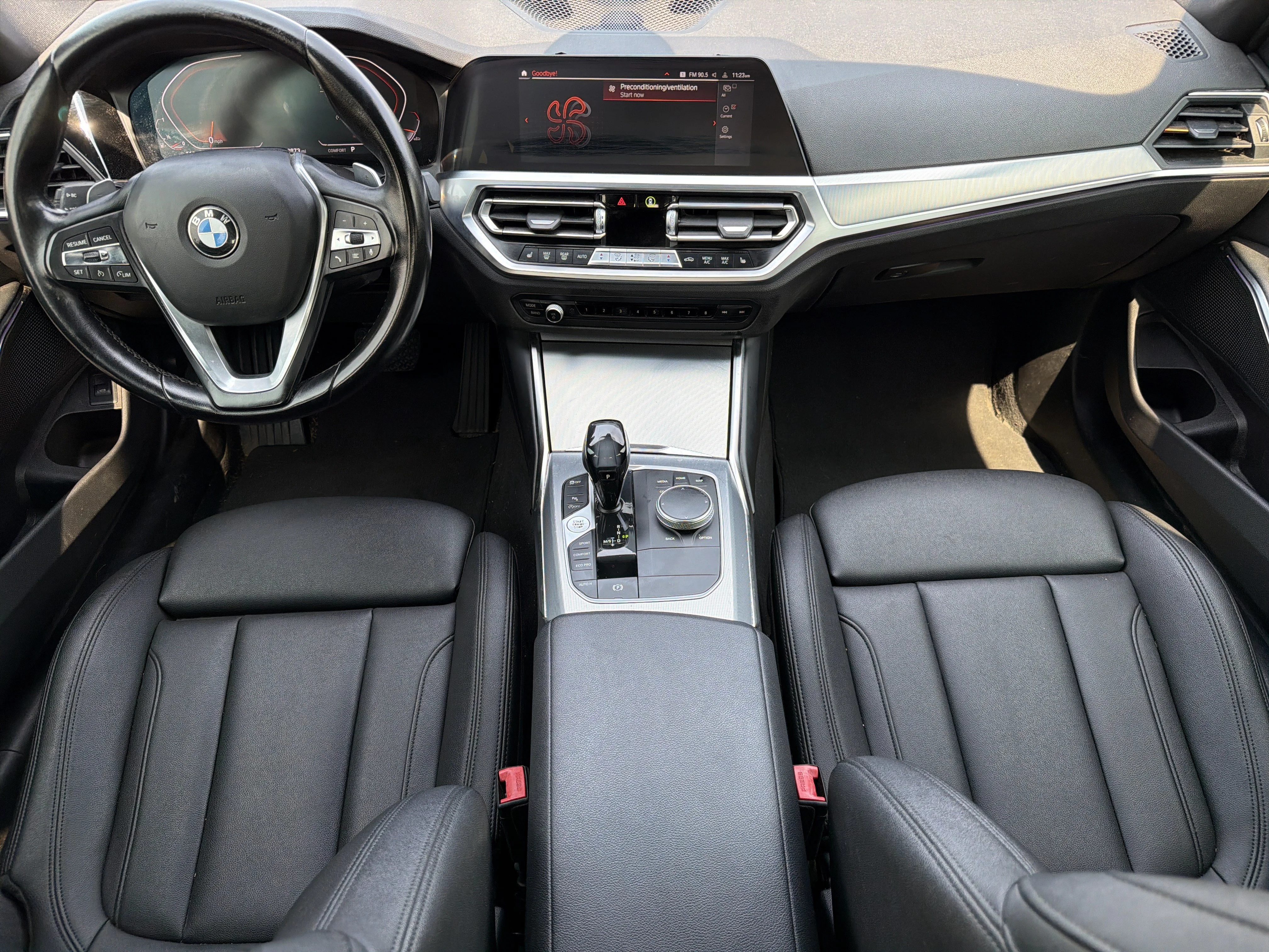 Used 2021 Black Sapphire Metallic BMW 330i image 3