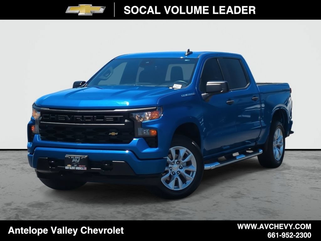 Used 2023 Glacier Blue Metallic Chevrolet Custom image 1