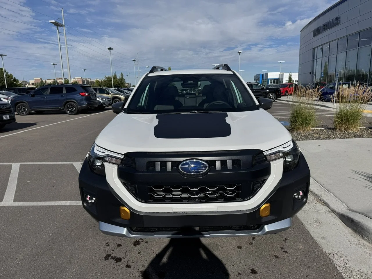 New 2026 Crystal White Pearl Subaru Wilderness image 2
