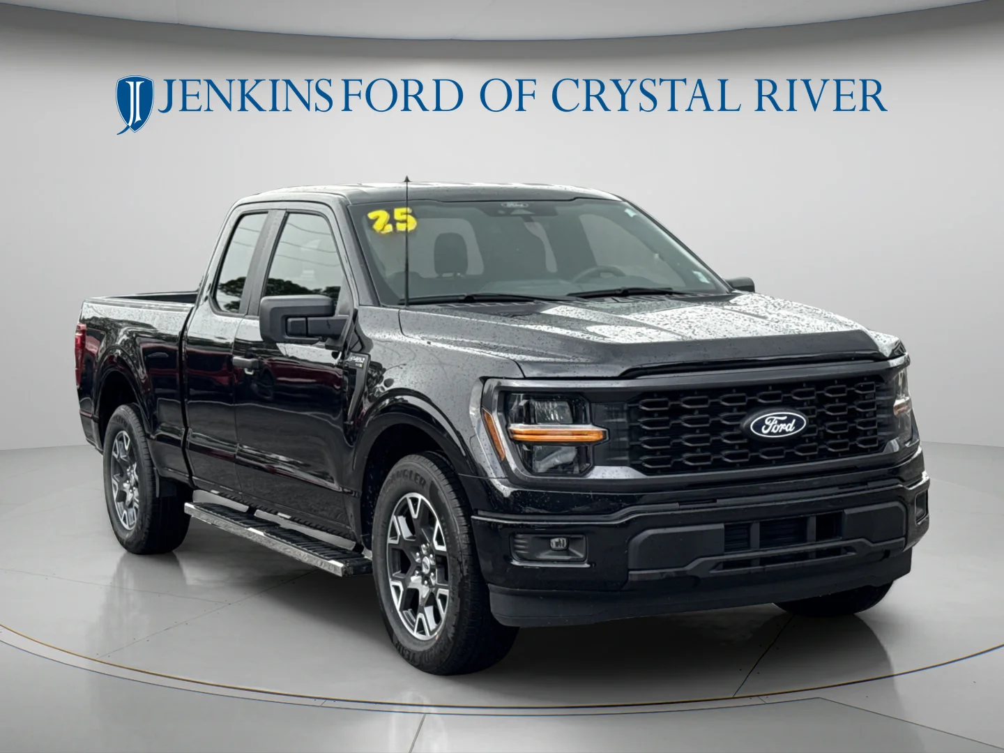 Used 2025 Agate Black Metallic Ford STX image 15