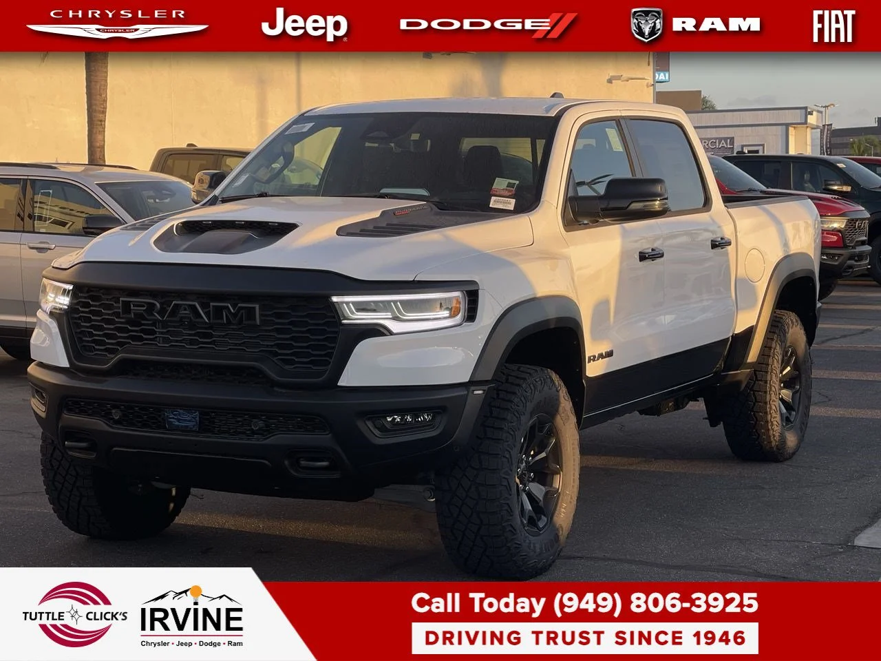 New 2027 Bright White Clear-Coat Exterior Paint RAM RHO image 9