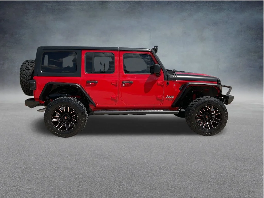 Used 2019 Red Jeep Unlimited Sport S image 8
