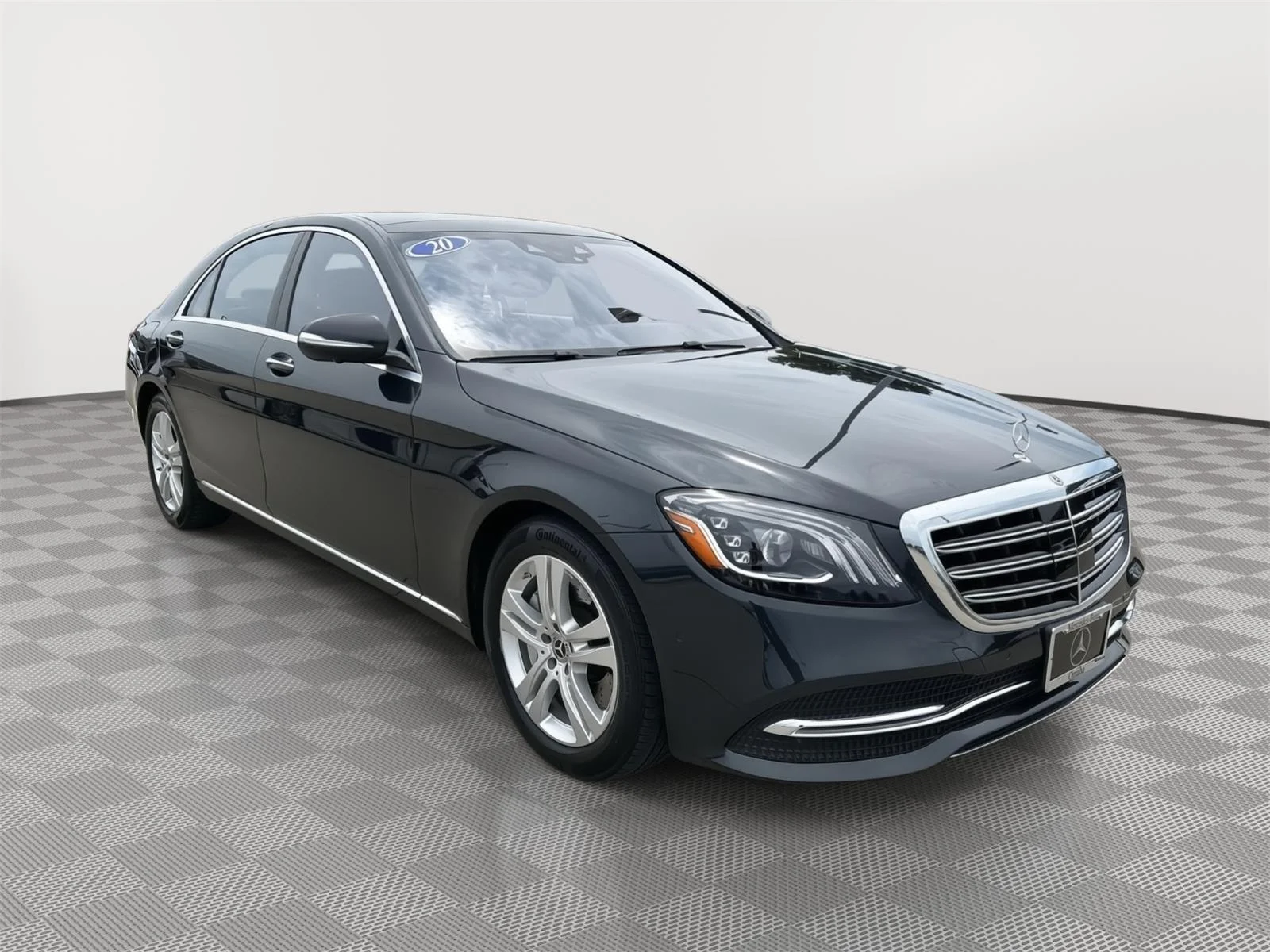 Certified Used 2020 Magnetite Black Metallic Mercedes-Benz S 450 image 1