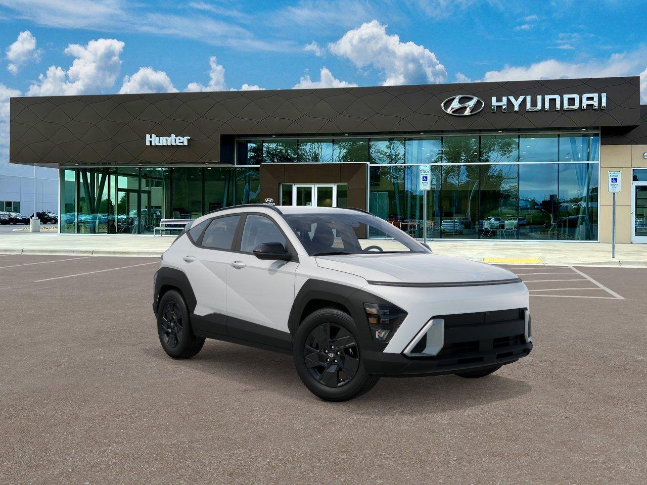 New 2027 Atlas White Hyundai SEL Sport AWD image 2