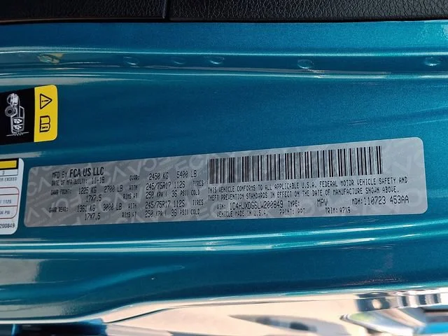 Used 2020 Teal Jeep Sport S 4x4 image 28