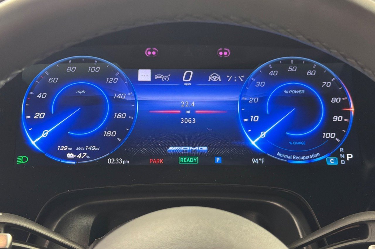 Certified Used 2025 MANUFAKTUR Graphite Grey Magno Mercedes-Benz AMG® EQS image 23