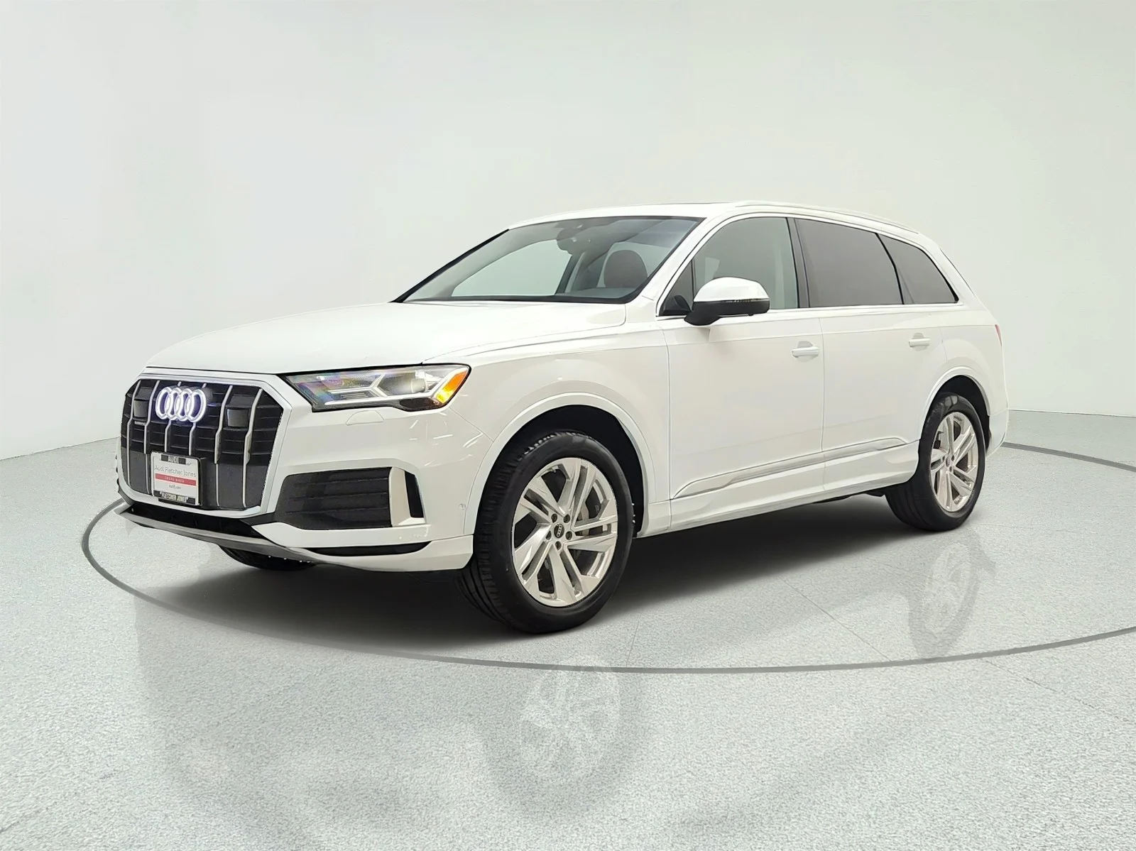 Used 2023 Glacier White Metallic Audi Premium image 1