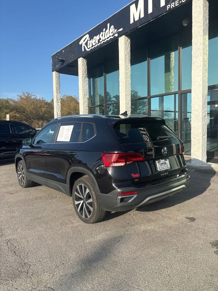 Used 2023 Volkswagen Taos SE with VIN 3VVSX7B25PM338983 for sale in New Bern, NC