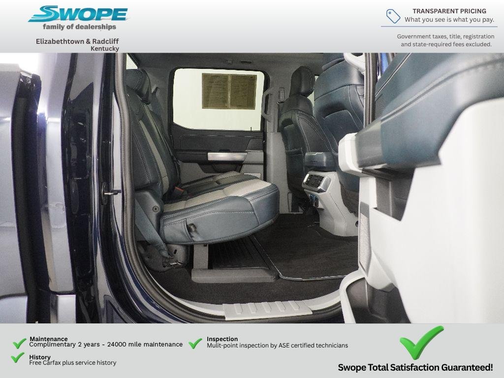 Used 2023 Antimatter Blue Metallic Ford Limited image 13