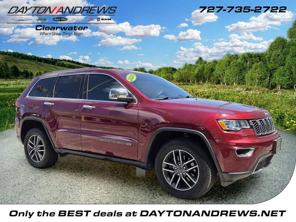 Used 2020 Red Jeep Limited image 1