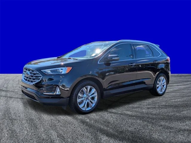 Certified Used 2022 Agate Black Metallic Ford Titanium image 8