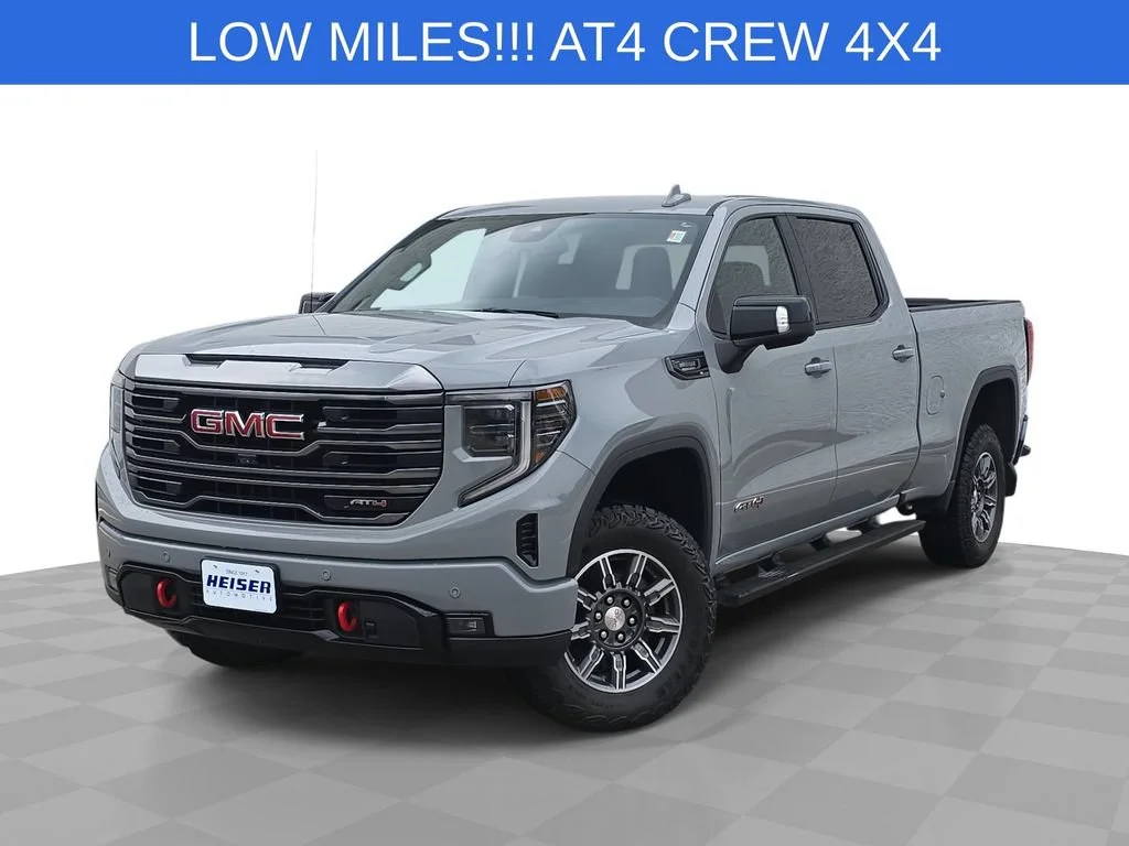 Used 2024 Thunderstorm Gray GMC AT4 image 1