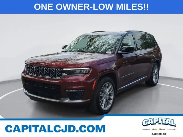 Used 2024 Red Jeep Summit image 1
