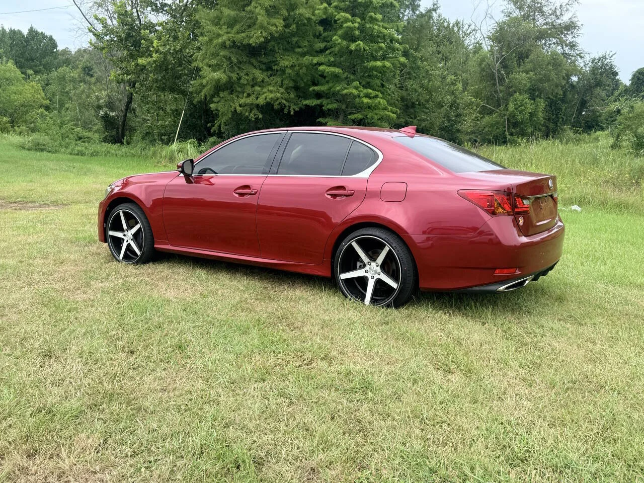 Used 2015 Red Lexus Base AWD 4dr Sedan image 3