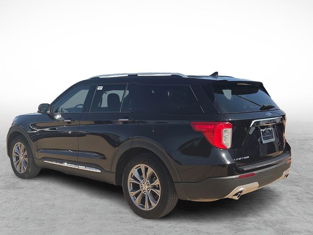 Used 2023 Agate Black Metallic Ford Limited image 7