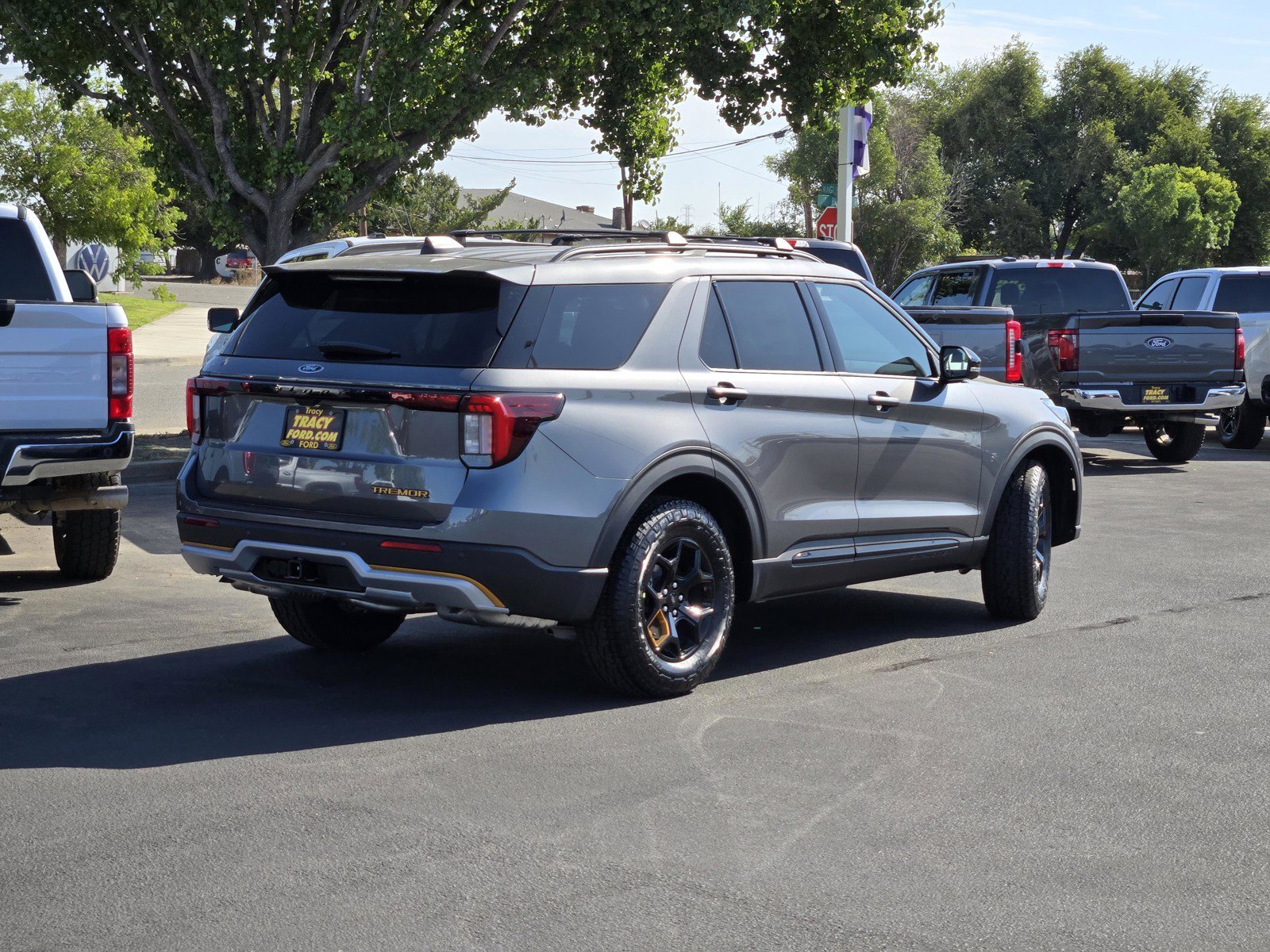 New 2026 Carbonized Gray Metallic Ford Tremor® image 4