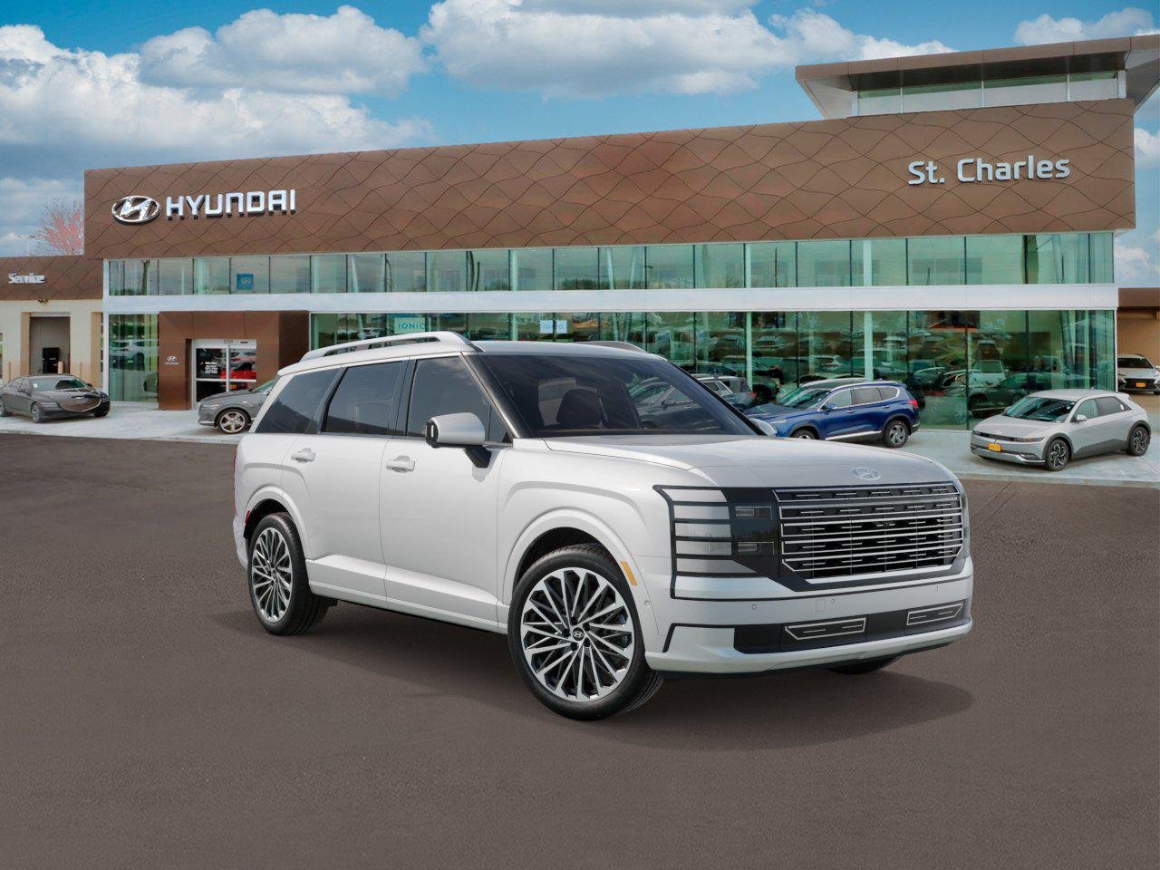 New 2027 Creamy White Pearl Hyundai Calligraphy image 2
