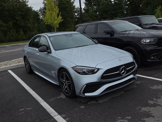 Certified Used 2023 Silver Mercedes-Benz C 300 image 1