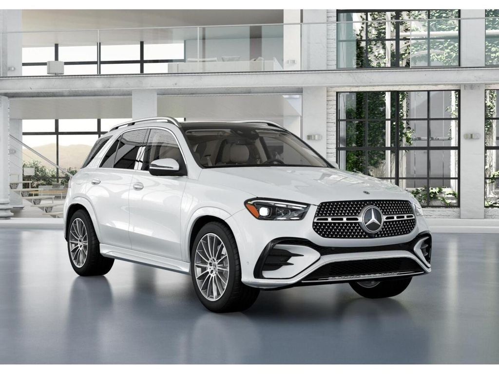 New 2026 MANUFAKTUR Moonlight White Metallic Mercedes-Benz GLE 350 image 10