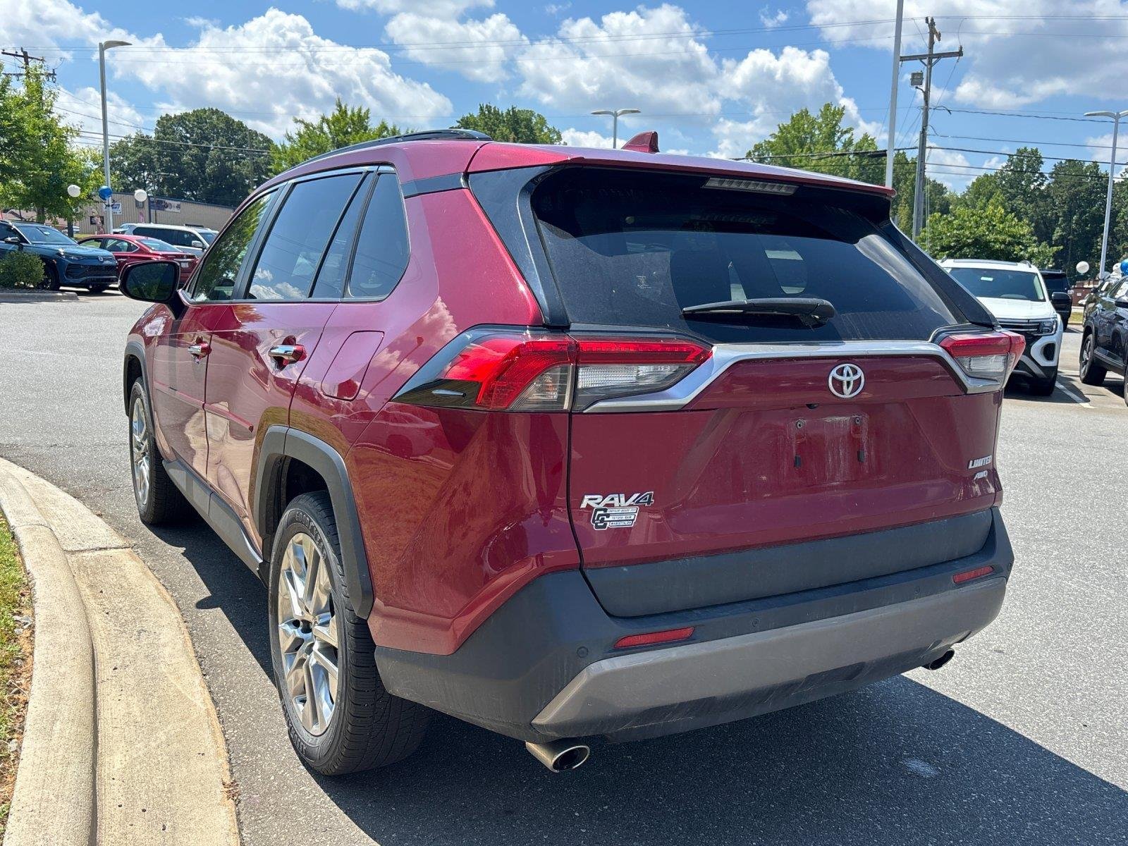 Used 2020 Ruby Flare Pearl Toyota Limited image 3