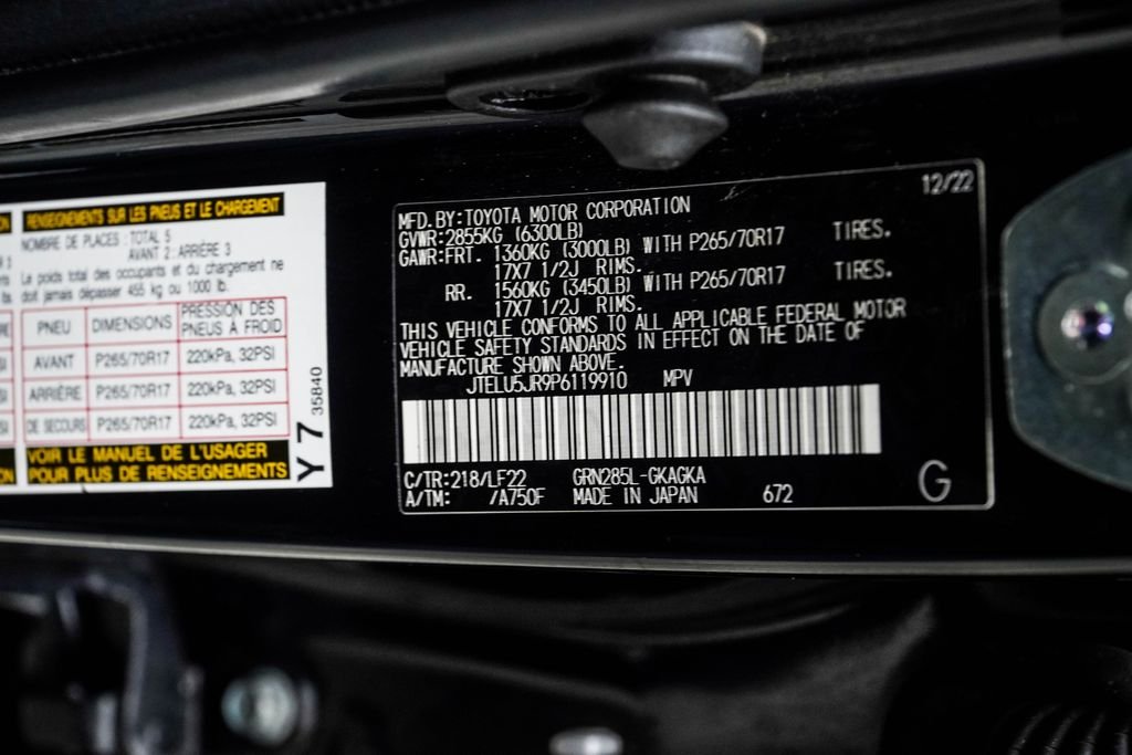Used 2023 Black Toyota TRD Pro image 49