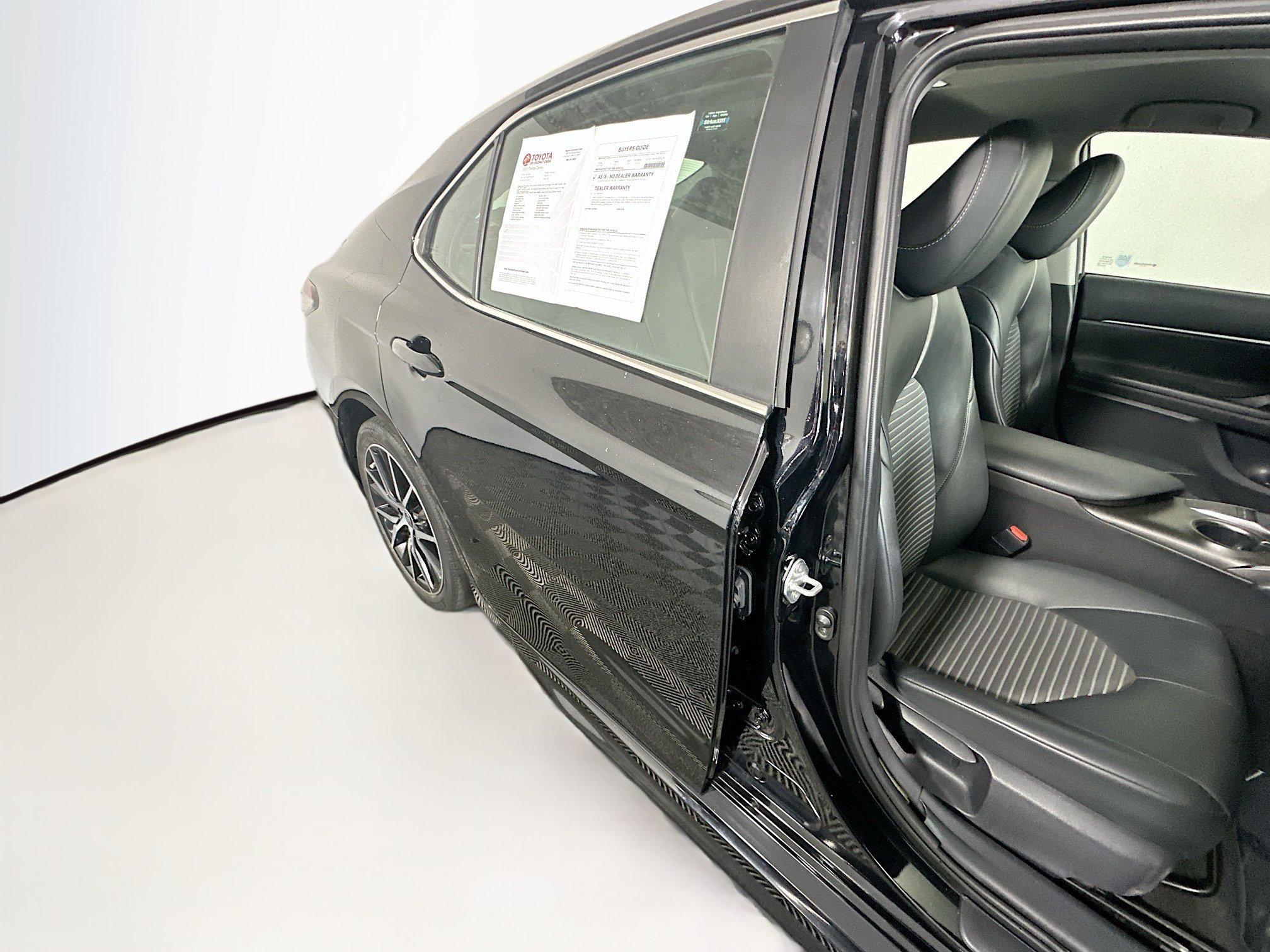 Used 2023 Midnight Black Metallic Toyota SE image 27