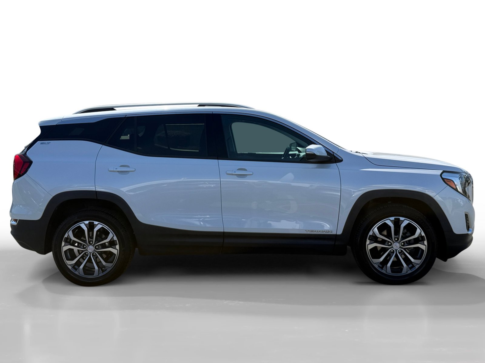 Used 2020 White Frost Tricoat GMC SLT image 6