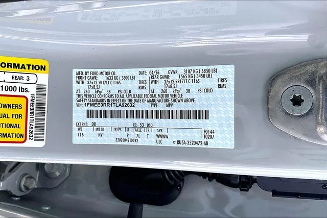 New 2026 Avalanche Gray Ford Raptor® image 8