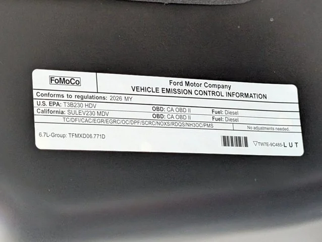 New 2026 Agate Black Metallic Ford F-250® King Ranch® image 76