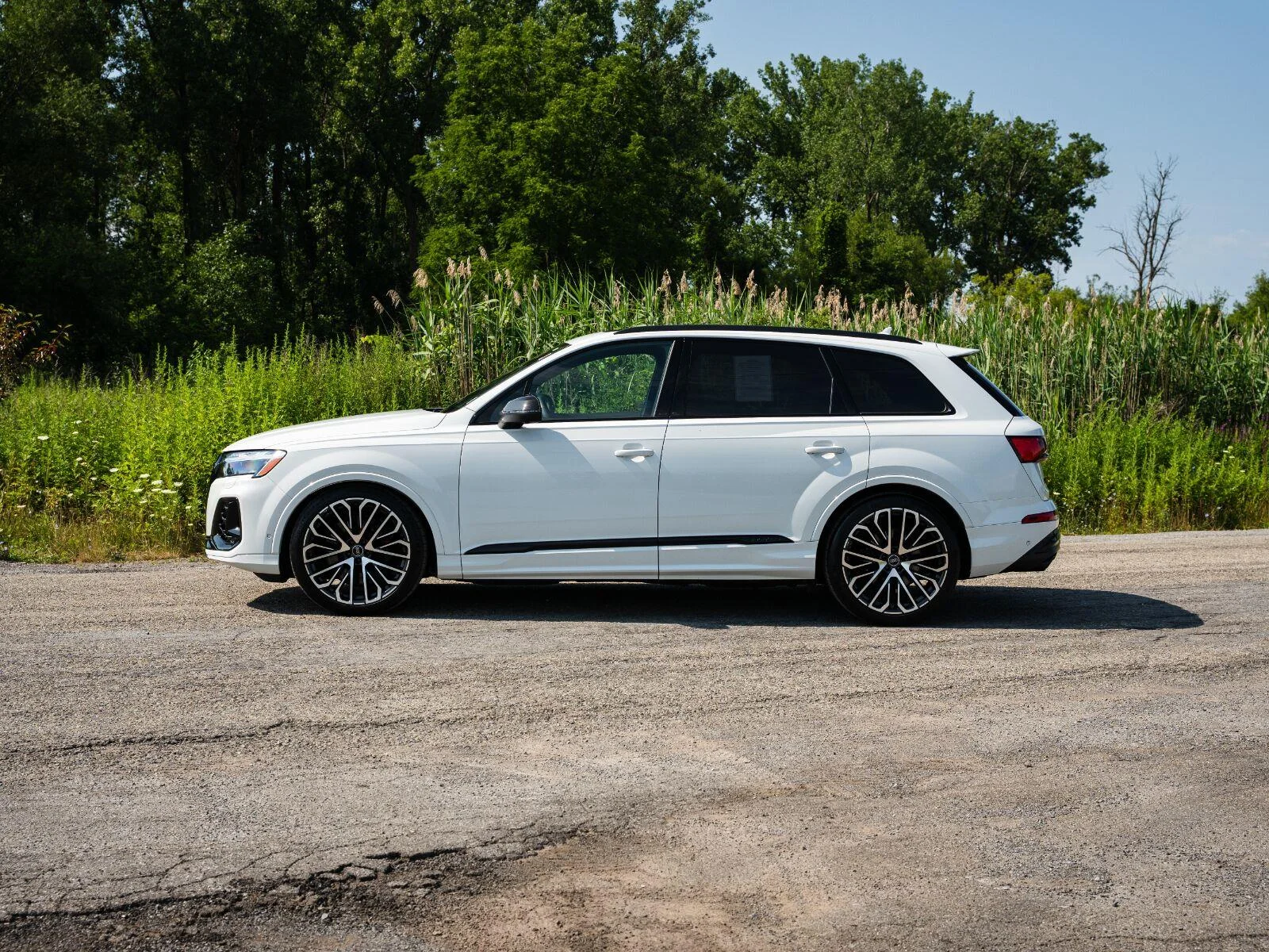Used 2025 Glacier White Metallic Audi Prestige image 14