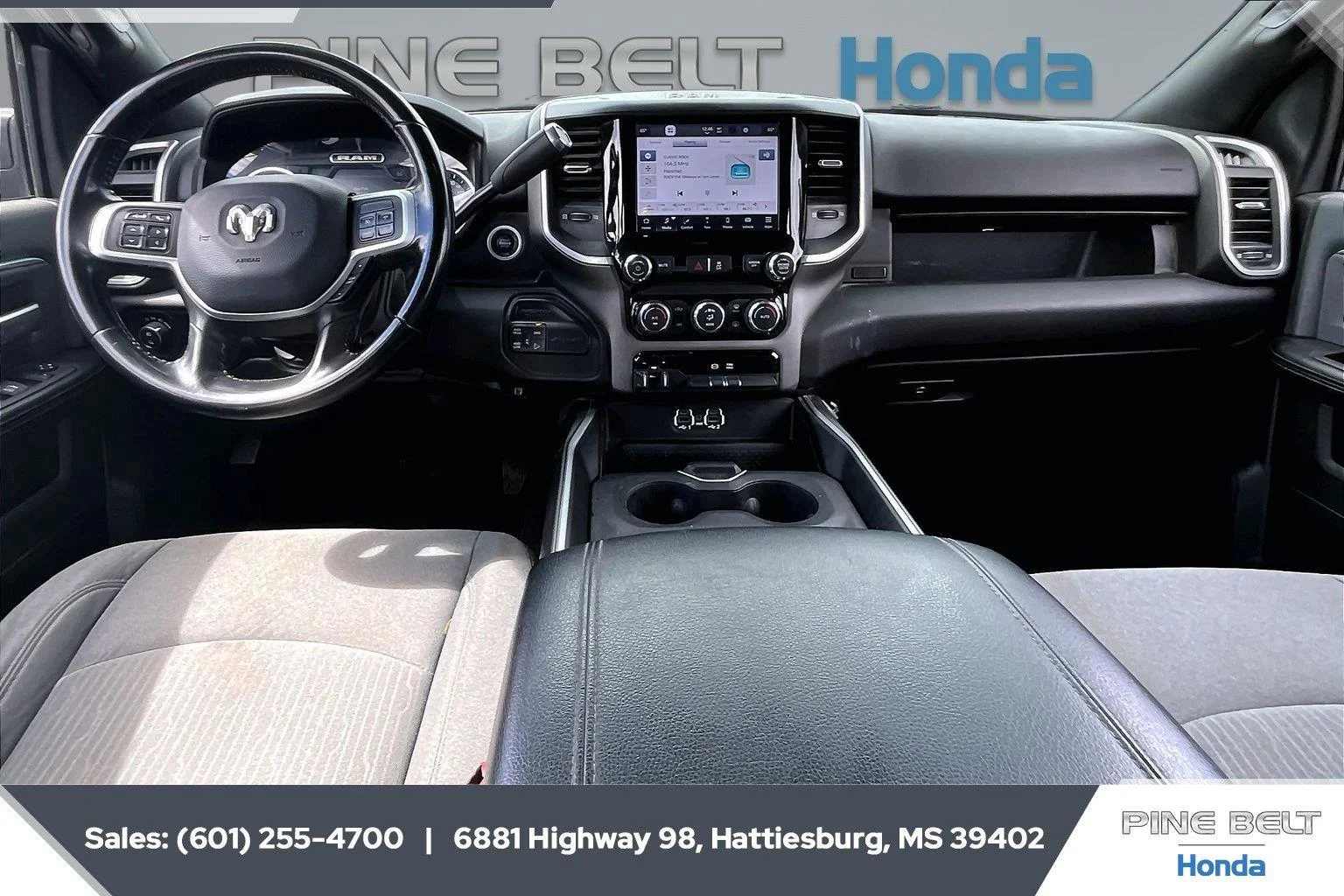 Used 2022 Billet Silver Metallic Clearcoat Ram Big Horn image 13